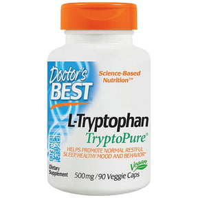 L-Tryptophan 500 mg | With TryptoPure - 90 capsules - Nutra Best Europe
