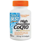 BEST CoQ10 with Bioperine 100 mg - 60 Gel capsules - Nutra Best Europe