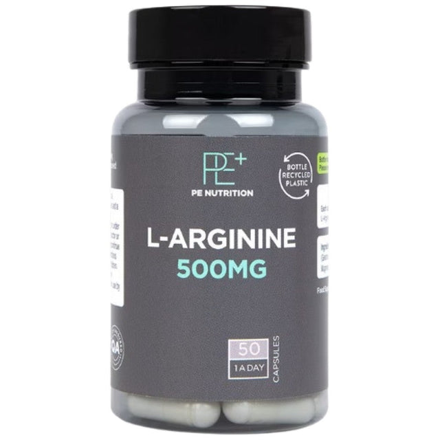 PE Nutrition | L-Arginine 500 mg - 50 capsules - Nutra Best Europe