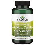 Full Spectrum Kola Nut, Catuaba and Guarana 90 capsules - Nutra Best Europe