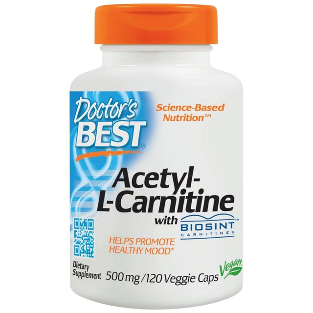 BEST Acetyl-L-Carnitine 500 mg - 120 capsules - Nutra Best Europe