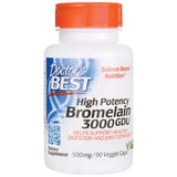 Bromelain 3000 GDU 500 mg | High Potency - 90 capsules - Nutra Best Europe