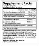 BEST Glucosamine Chondroitin & MSM - 360 capsules - Nutra Best Europe