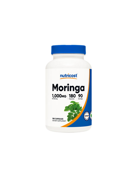 Antioxidant - Moringa, 180 Nutricost capsules - Nutra Best Europe