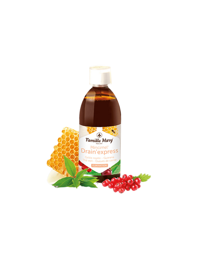 Mincimel Drain' express / Syrup against fluid retention, 500 ml - Nutra Best Europe