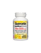 Quercetin 250 mg LipoMicel Matrix - 60 Gel capsules - Nutra Best Europe