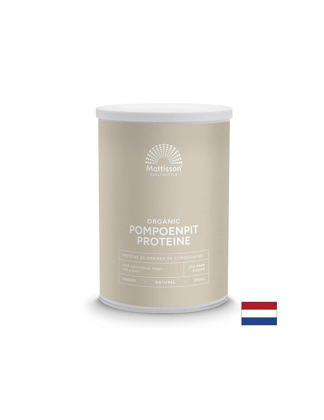 Bio tökmag fehérjepor 58%, 250g <tc>Mattisson Healthstyle</tc>