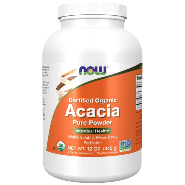 Acacia Fiber Pure Powder | Certified Organic - 340 grams - Nutra Best Europe