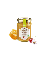 Miel bio de cerisier / Organic cherry blossom honey, 230 g Famille Mary - Nutra Best Europe