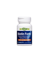 Biotin forte - hair, skin and nails - Formula with vitamins, 60 tablets - Nutra Best Europe