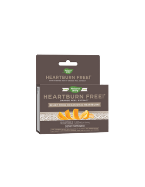 Herbal extract of orange against heartburn - Heartburn Free!, 10 softgel capsules Nature's Way - Nutra Best Europe