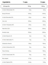 Adapto Complex | Adaptogenic Matrix with Ashwagandha, Bacopa, Rhodiola, Ginseng - 90 capsules - Nutra Best Europe