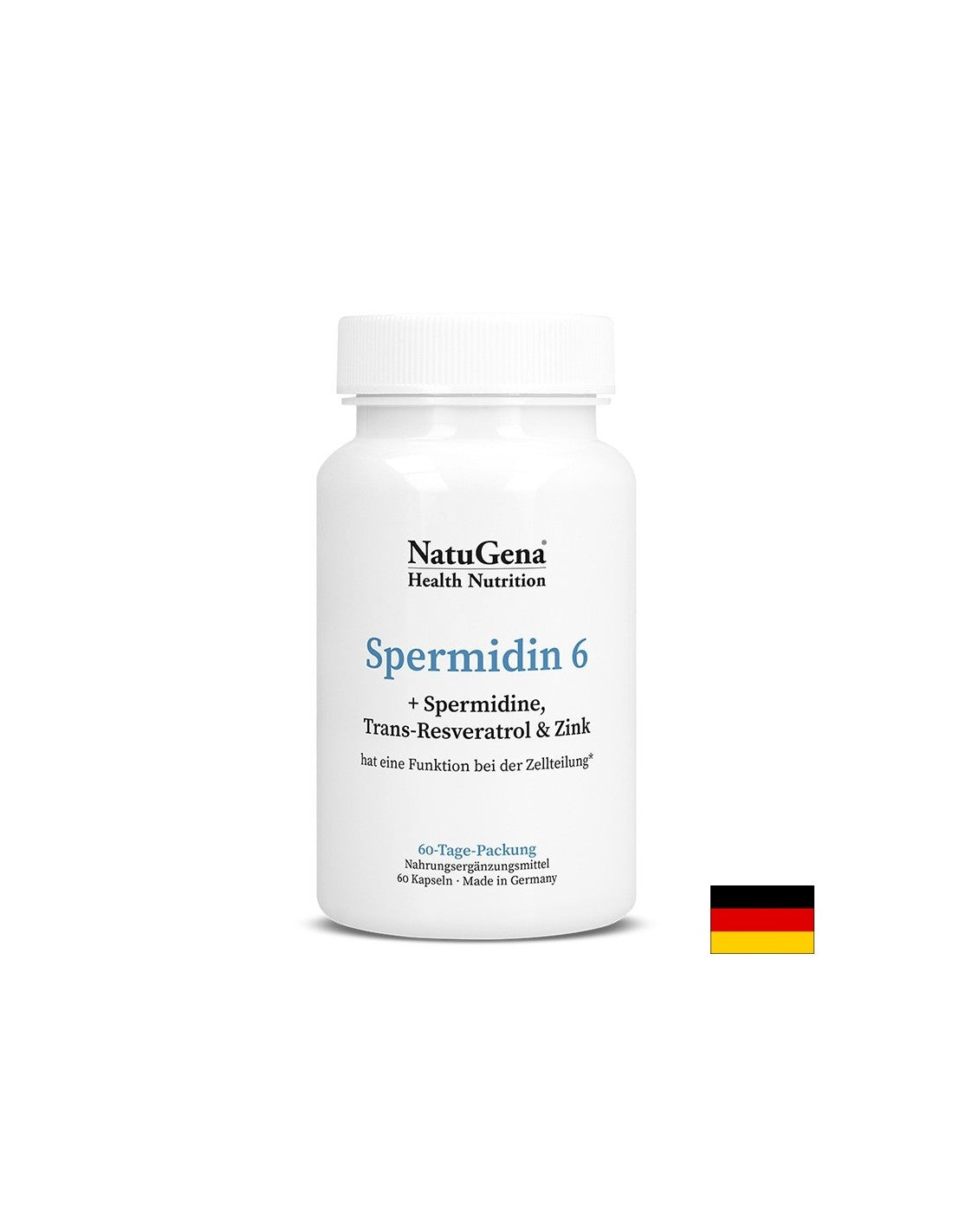 Cellular Health - Spermidine 6 (spermidin + transz-resveratrol és cink), 60 kapszula
