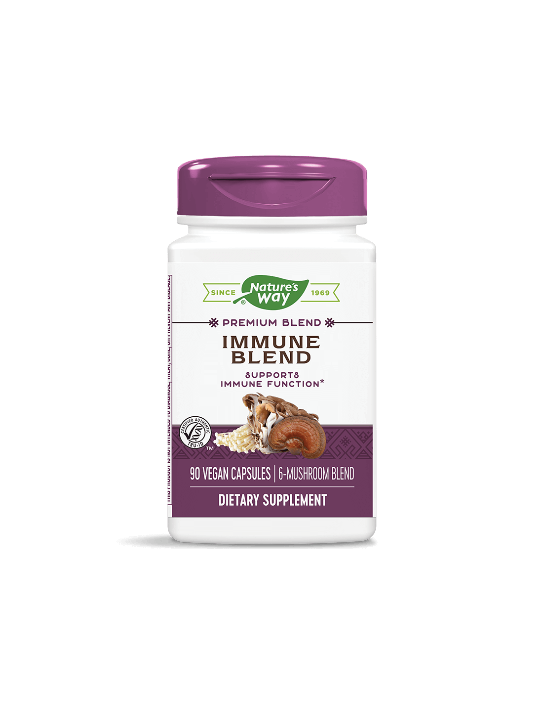 Erős immunitás formula - 6 gyógygomba keveréke - Immunkeverék, 90 kapszula Nature's Way