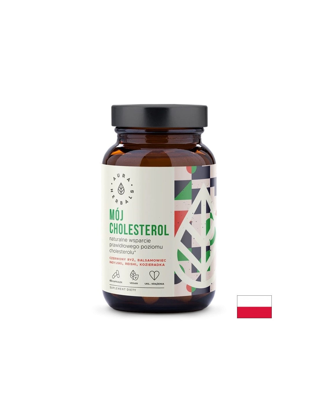 Koleszterin formula (reishivel, guggullal, vörös rizzsel és görögszénával), 60 kapszula