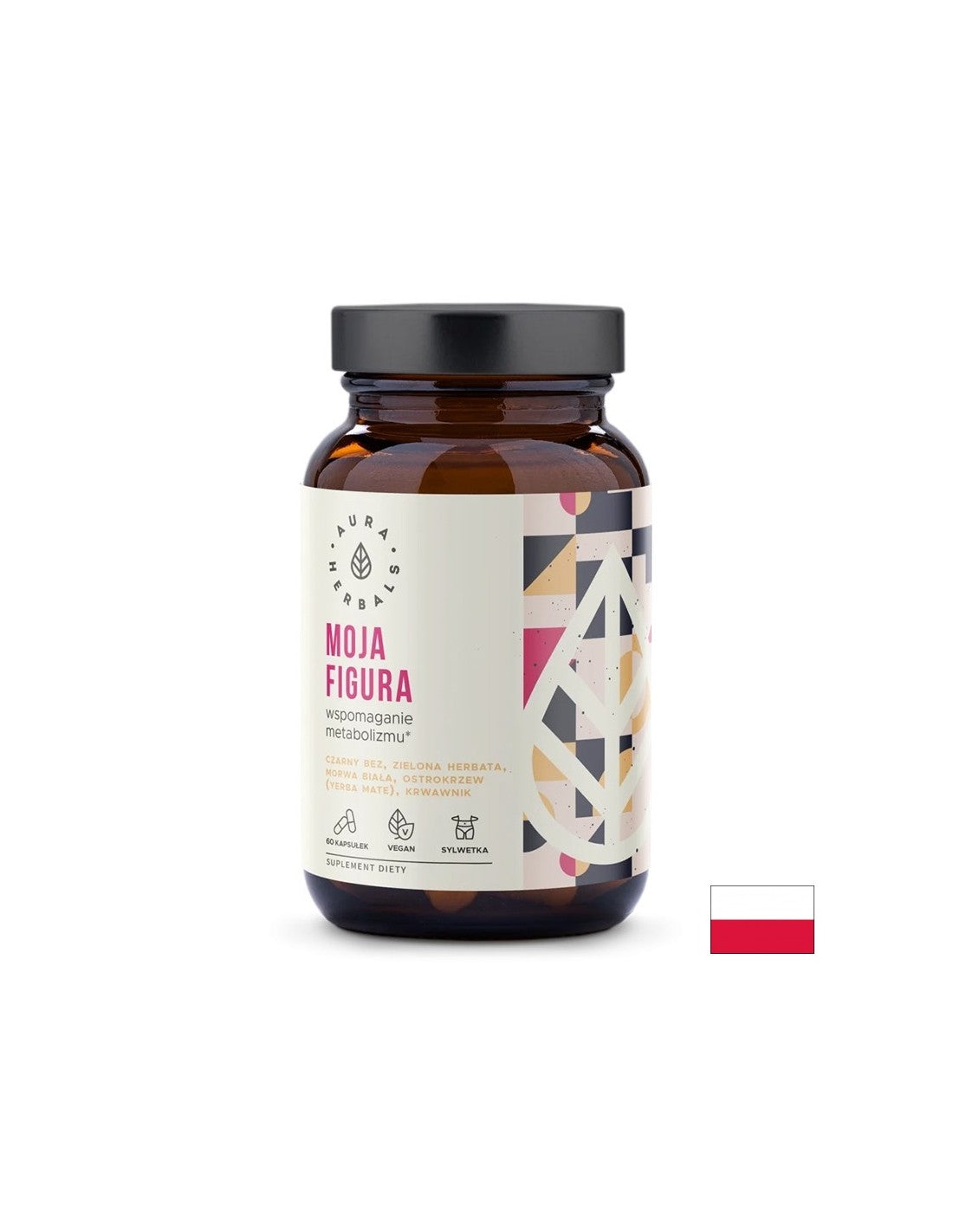 Anyagcsere (Fekete bodzával, zöld teával, fehér eperfával, yerba mate és cickafark összetétele), 60 kapszula