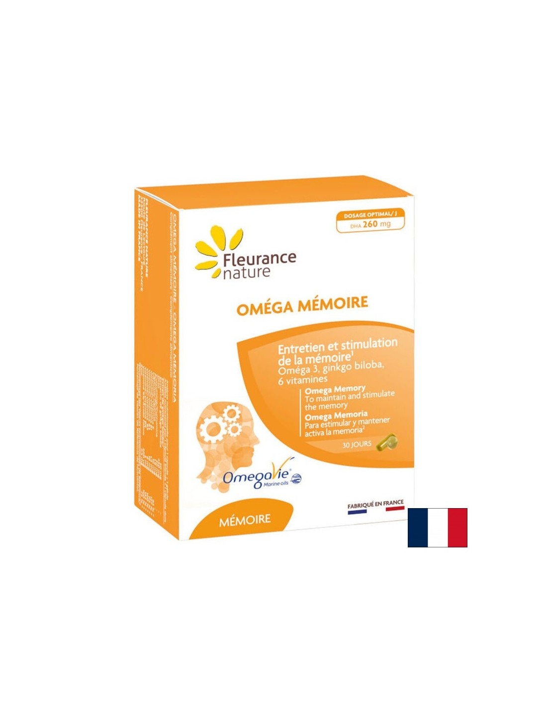 Omega+ Memory Formula, 60 kapszula, duócsomag