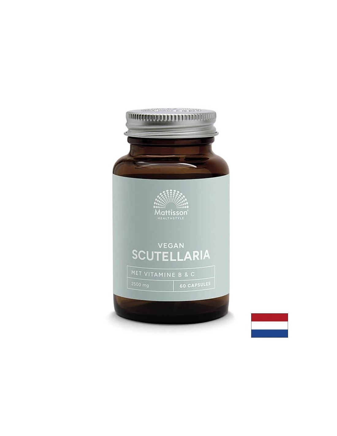Álmatlanság és immunitás - Scutellaria (Shelmnik Baikalski) + B-, C-vitamin és kurkumin, 60 kapszula <tc>Mattisson Healthstyle</tc>