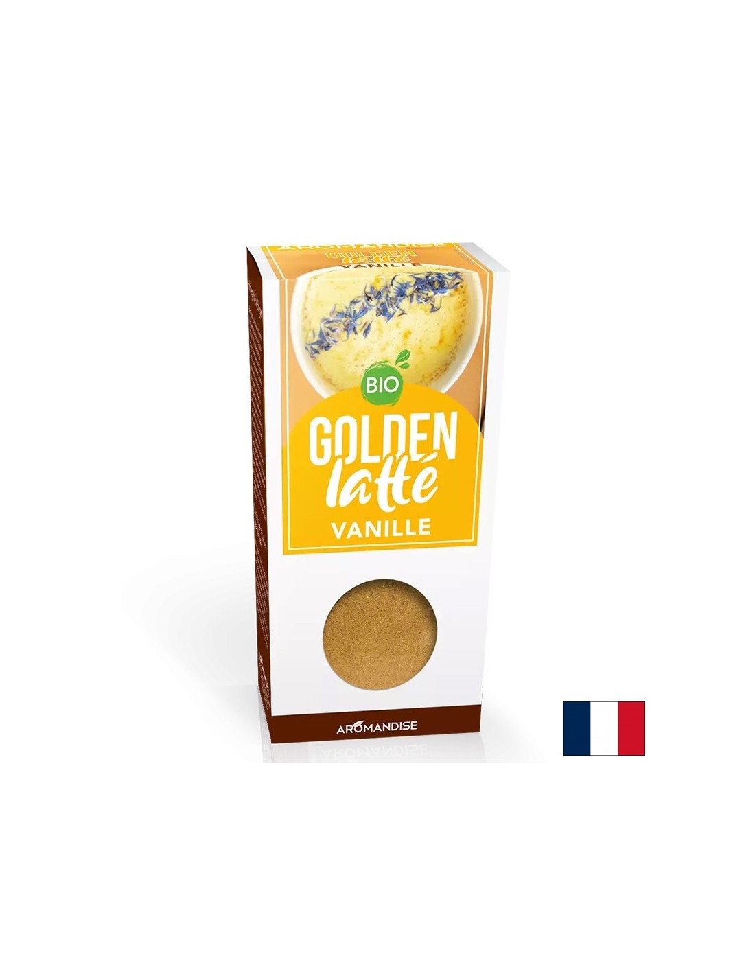 Golden Latte kurkuma és vanília, instant italpor, 60 g
