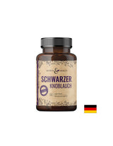 Magas koleszterinszint esetén - Fekete fokhagyma, 600 mg x 180 kapszula
