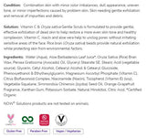 Vitamin C & Oryza Sativa Gentle Scrub | Paraben Free - 118 ml - Nutra Best Europe