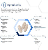 Joint Complex with Glucosamine, Chondroitin, MSM and Manganese – 180 tablets (6 months of intake) - Nutra Best Europe