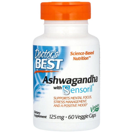 BEST Ashwagandha 125 mg - 60 capsules - Nutra Best Europe