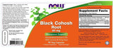 Black Cohosh Root 80 mg - 90 capsules - Nutra Best Europe