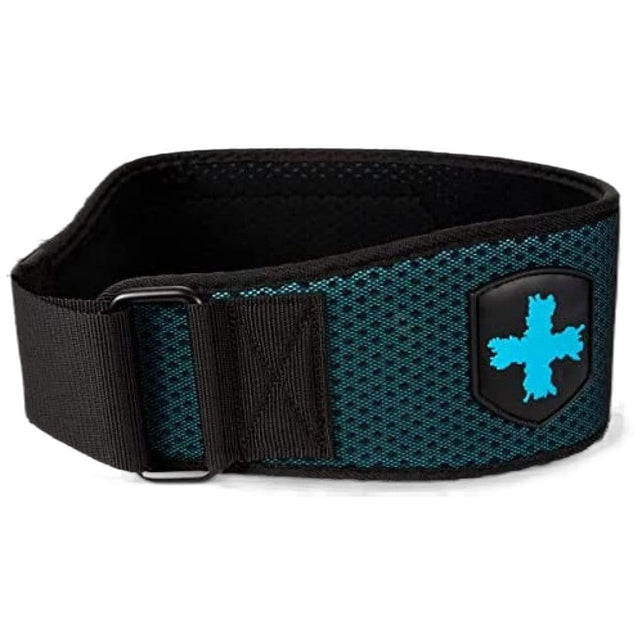Women's training belt / Hex Core Belt 12 cm - Blue - 12 cm - Nutra Best Europe