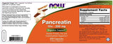 Pancreatin 2000 - 250 capsules - Nutra Best Europe