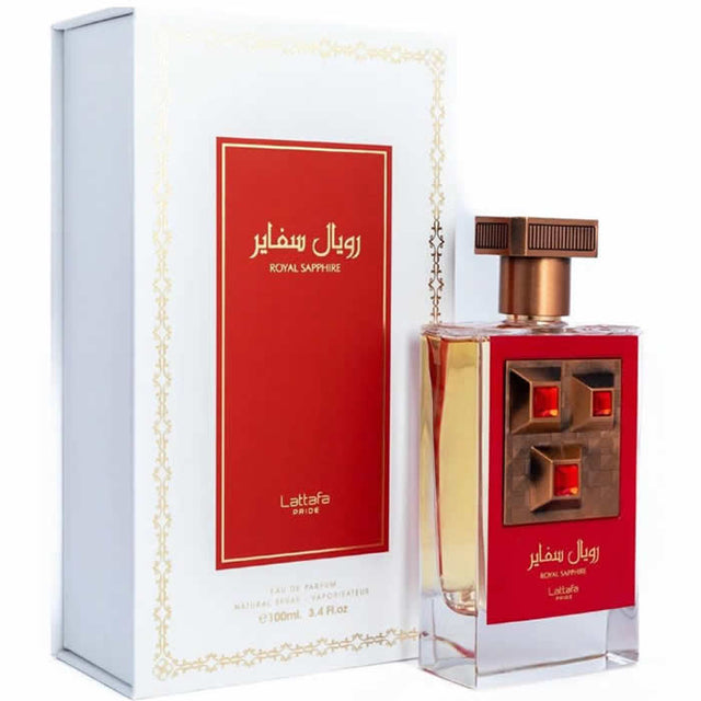 LATTAFA PRIDE ROYAL SAPPHIRE EAU DE PARFUM SPRAY 100ML - Nutra Best Europe