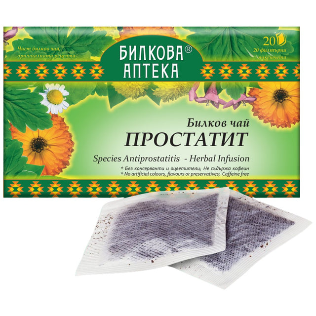 Herbal Tea Prostatit - 20 x 30 grams - Nutra Best Europe