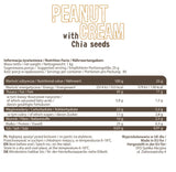 Peanut Cream with Chia Seeds 1000 grams - Nutra Best Europe