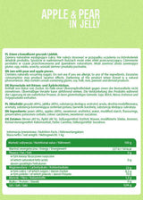 Frulove in Jelly | Apple & Pear - 1000 grams - Nutra Best Europe