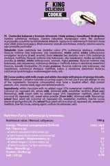 F**king Delicious Cookie | Protein Cookie 128 grams - Nutra Best Europe