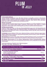 Frulove in Jelly | Plum - 1000 grams - Nutra Best Europe