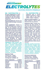 Electrolytes Effervescent - 20 soluble tablets - Nutra Best Europe