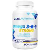 Omega 3-6-9 Strong - 90 Gel Capsules - Nutra Best Europe