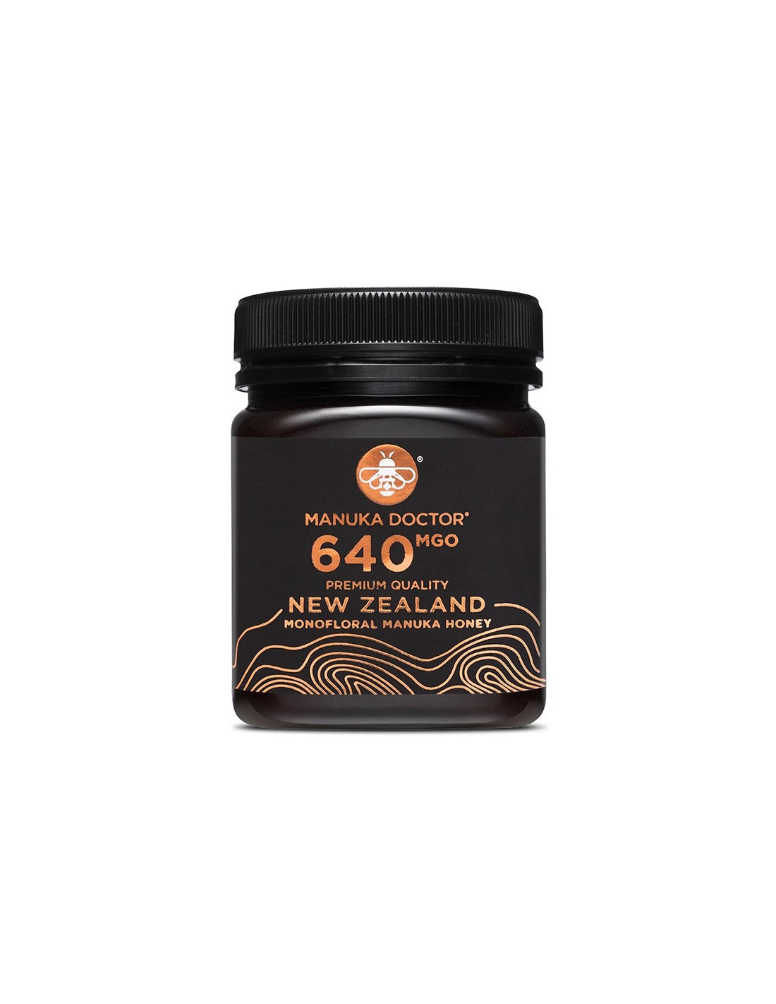 Prémium minőségű egyvirágos manuka méz - 640 MGO, 250 g