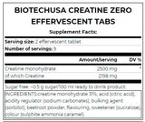 Creatine Zero Effervescent Tabs / 18 Tabs - Nutra Best Europe