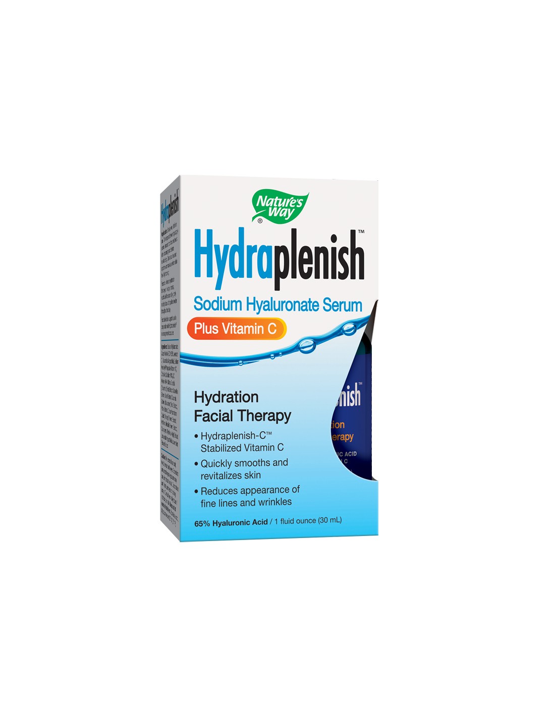 Hydraplenish™ szérum + C-vitamin (65% hialuronsav) - Hydraplenish™ nátrium-hialuronát szérum C-vitaminnal, 30 ml