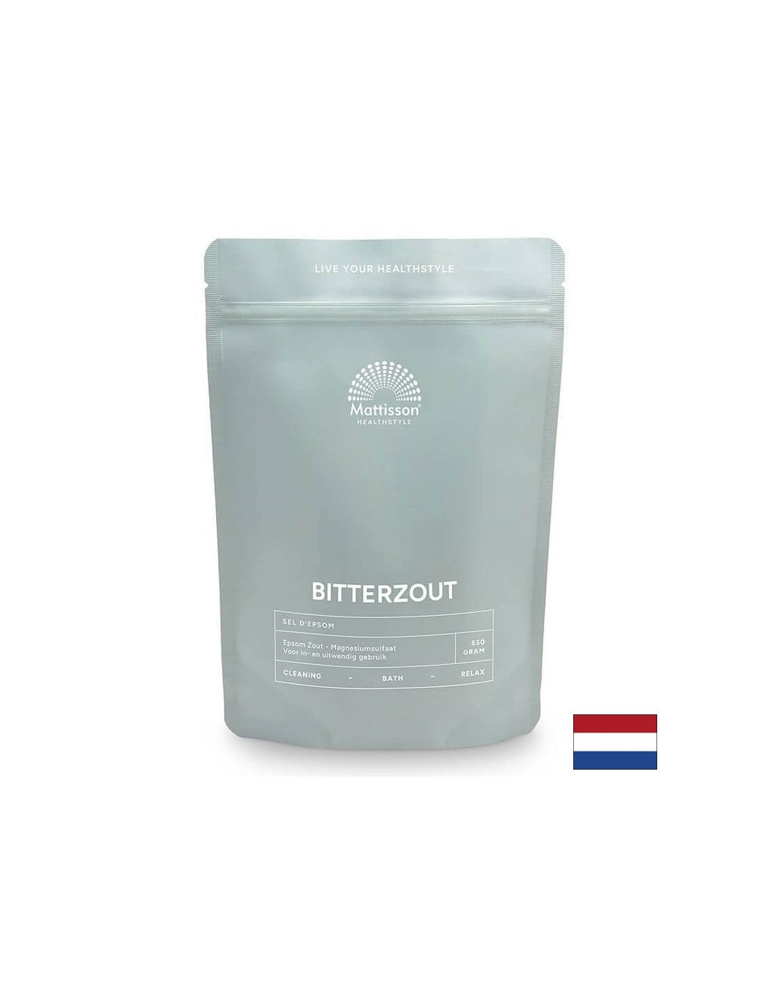 Epsom só (magnézium-szulfát), 650 g <tc>Mattisson Healthstyle</tc>