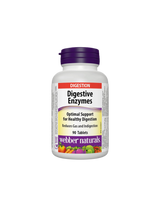 Digestive Enzymes x 90 tablets Webber Naturals - Nutra Best Europe