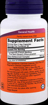 Pycnogenol 30 mg - 60 capsules - Nutra Best Europe