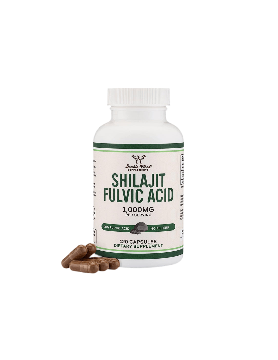 Immunity - Shilajit (Mumio), 1000 mg, 120 capsules Double Wood - Nutra Best Europe