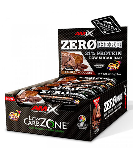 ZeroHero Protein Bar / 15x65g. - Nutra Best Europe