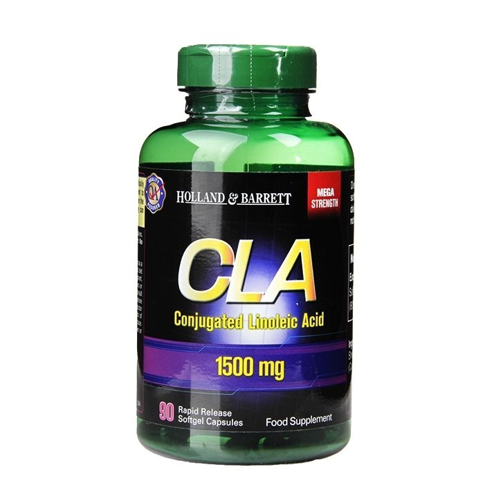 Mega strength Tonalin CLA (safflower oil) 1500mg 90 capsules HOLLAND & BARRETT - Nutra Best Europe