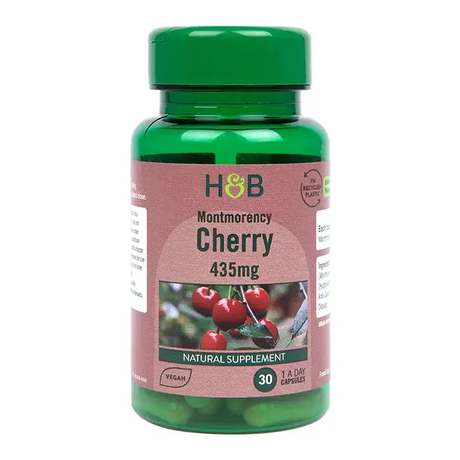 Cherry variety Montmorency (Montmorency Cherry) 435mg 30 capsules HOLLAND & BARRETT - Nutra Best Europe