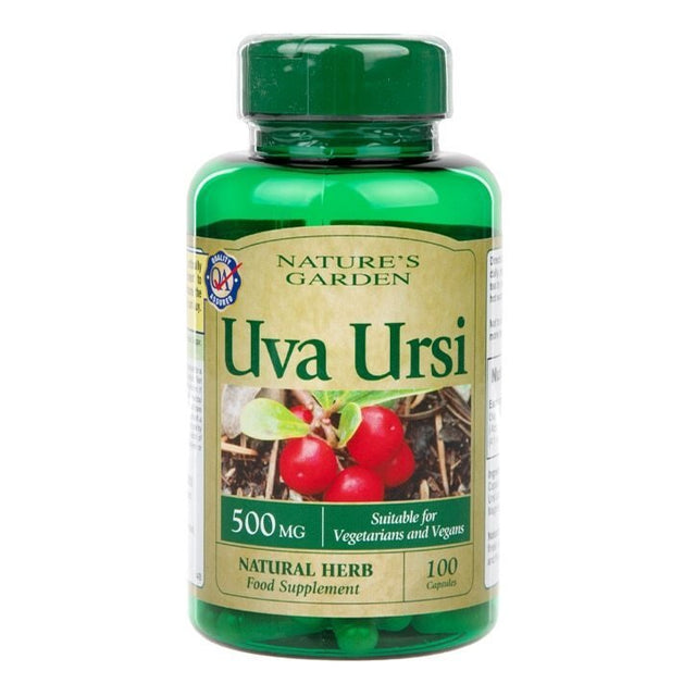 Bearberry (Uva Ursi) 500mg 100 capsules HOLLAND & BARRETT - Nutra Best Europe