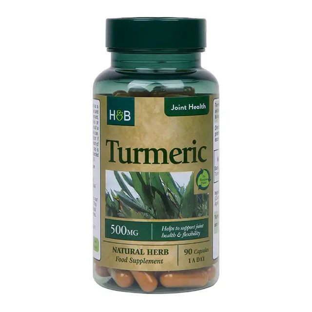 Turmeric 500mg 90 capsules HOLLAND & BARRETT - Nutra Best Europe